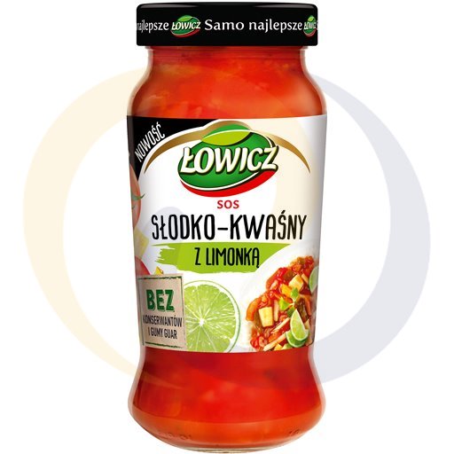 Agros Nova Ex Sos słodko-kwaś. z limonką Łowicz 500g/6szt E Agros Nova kod:5900397743878