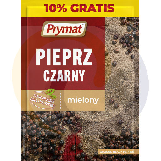 Przyprawa pieprz czarny mielony 20g/30szt TOP Prymat