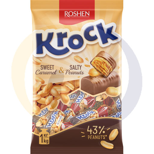 Roshen Europe Cukierki Krock Sweets With Peanuts 1,0kg/8szt Roshen kod:4823077634345