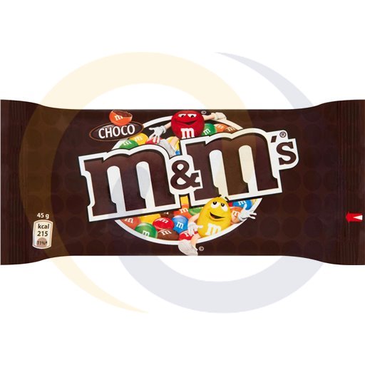 Mars - słodycze Draże m&m`s czekoladowe 45g/24szt Mars kod:5900951140303