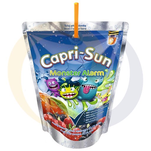 Vitar Napój Capri-Sun fun alarm torebka 0,2l/10szt  kod:4000177019276