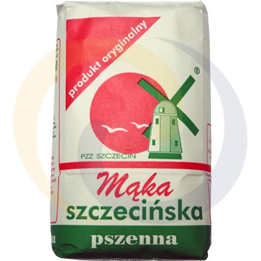 Mąka szczecińska typ 500 1,0kg/10szt PZZ Szczecin (32.1364)