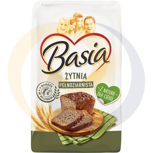 Mąka Basia żytnia pełnoz typ2000 0,9kg/10szt Goodmills (89.3096)