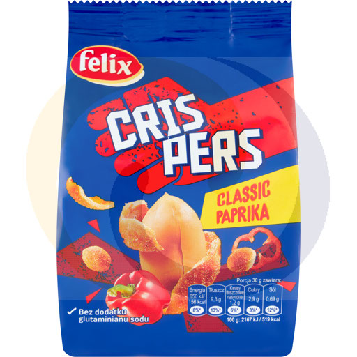 Crispers nuts pepper 125g/12pcs Felix