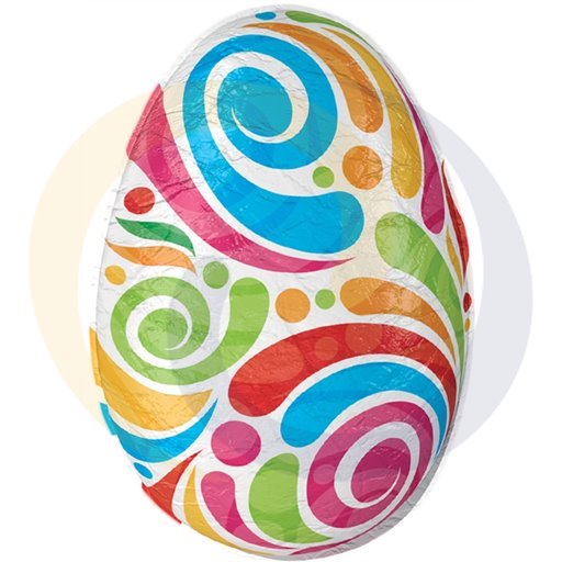 IDC Figurka jajko z mle.czekolady 70g/10szt &WN  kod:8586007541637