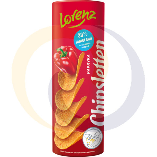 Lorenz Bahlsen Chipsy Chipsletten papryka 100g/15szt Lorenz kod:5905187104372