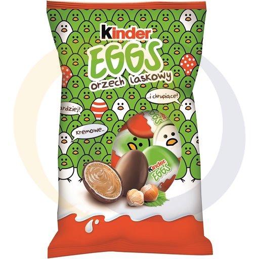 Ferrero Kinder Eggs hazelnuts Easter 120g/27szt  &WN  kod:8000500243657
