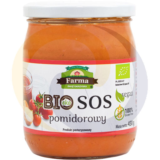 Farma Świętokrzyska Sos pomidorowy 450g Farma Św kod:5902537549968