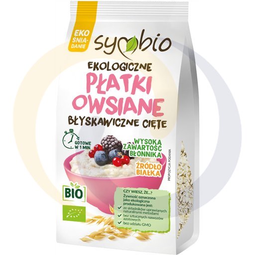 Look Food Płatki owsiane błysk.cięte Bio 300g/8szt =ZZ  kod:5903874565659