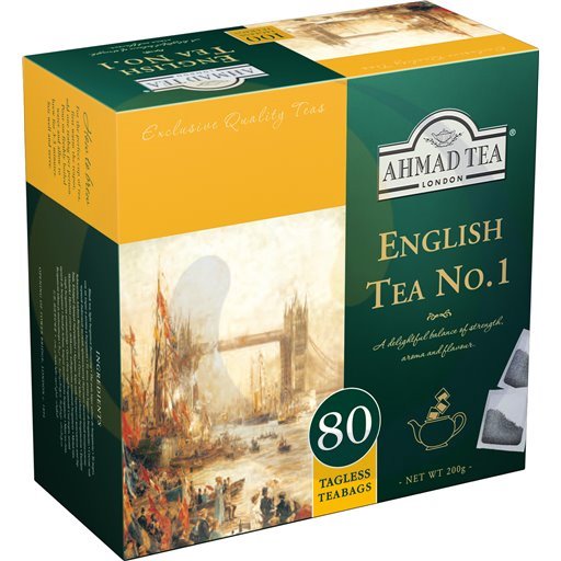 Levant Herbata English No.1 Ahmad Tea 80t*2,0g/6szt  kod:54881014427