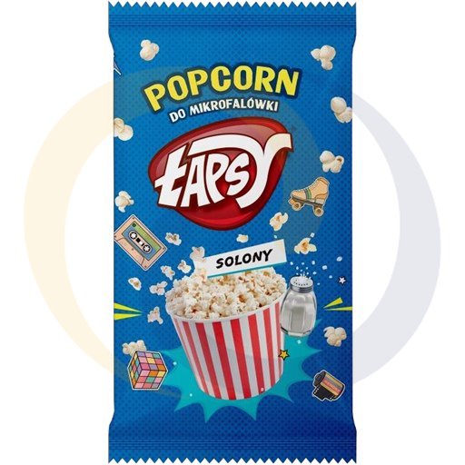 TBM Snacks Popcorn łapsy solony do mikrofali 90g/12szt TBM kod:5908221106202