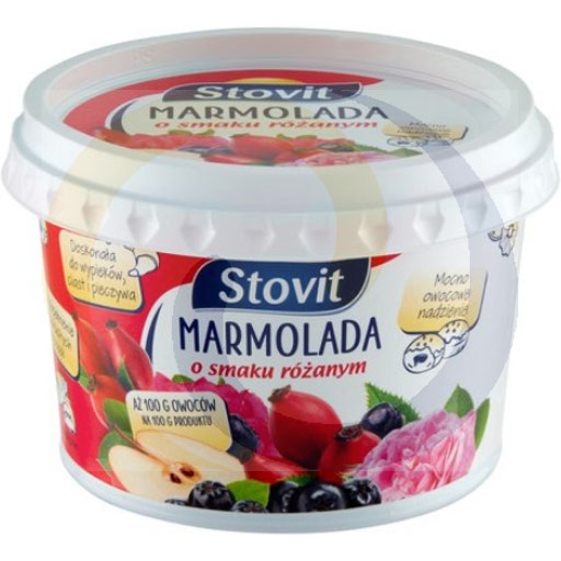 Marmolada o smaku różanym kubek 240g/8szt Stovit