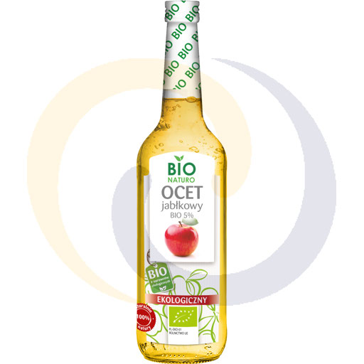 Ocet jabłkowy 5% BIOnaturo 700ml/6szt Polbioeco (19.6875)