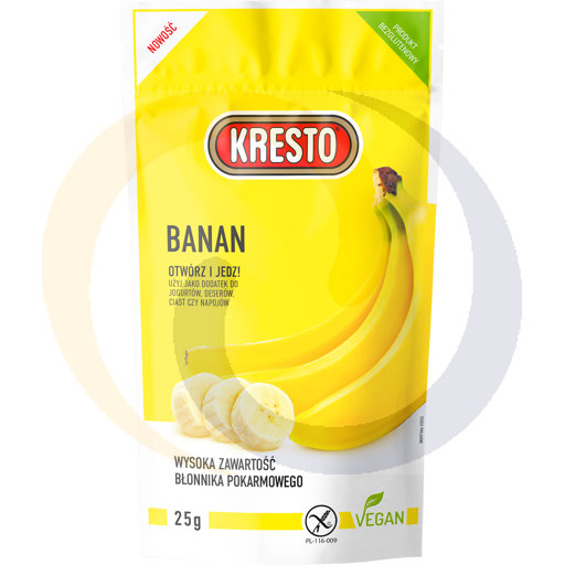 Banan liofilizowany 25g/12szt Kresto