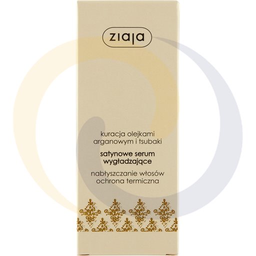 Ziaja Arganowe satynowe serum wygł.do włosów 50ml  kod:5901887036951