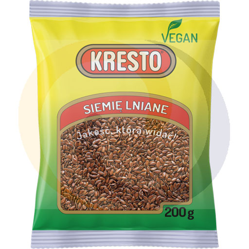 Siemię lniane 200g/12szt Kresto