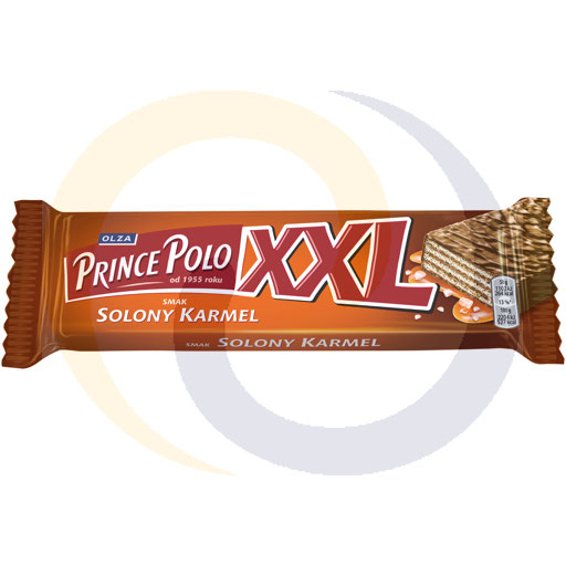Wafel Prince Polo XXL solony karmel 50g/28szt Mondelez (24.100)
