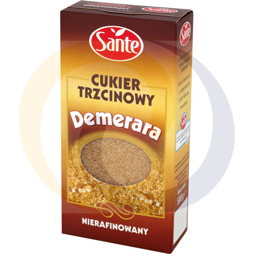 Cukier trzcinowy Demerara 500g/6szt Sante (99.3637.end)