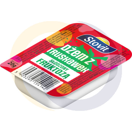 Strawberry jam with fructose HoReCa 20g/100pcs Stovit
