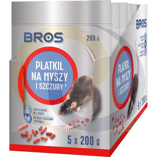 Mäuse- und Rattenpflaster 5*200g Doypack .Bros