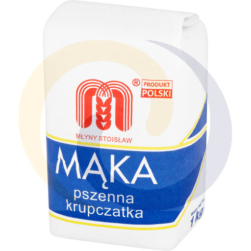 Mąka pszenna krupczatka 1,0kg/8szt Stoisław (89.3173)