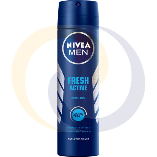 Nivea Dezodorant  Men Spray 150ml Fresh Natural  kod:4005808730162