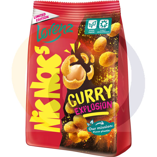 Orzeszki Nic Nac`s curry explosion 110g/14szt Lorenz