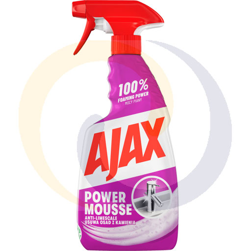 PŁYN AJAX SPRAY 500ML POWER MOUSSE ŁAZIENKA