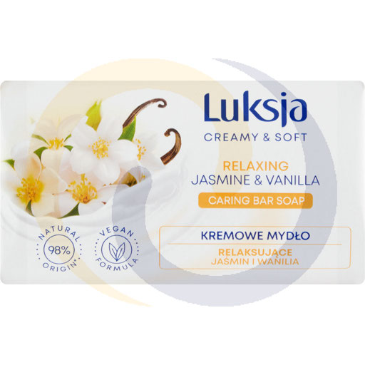 LUKSJA SOAP BAR 90G CREAMY JASMINE&VANILLA