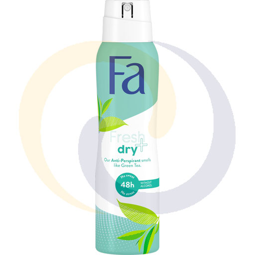 Schwarzkopf Dezodorant Fa Spray 150ml Fresh&Dry GreenTea  kod:9000100936125