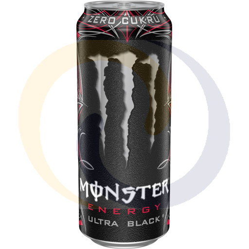 Energy Drink Monster Ultra Black 0,5l/12szt Coca-Cola