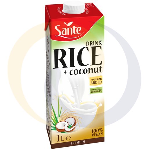 Sante Napój ryżowo-kokosowy bez d.cukru karton 1,0l/6szt  kod:5900617035349