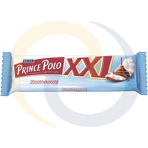 Mondelez - słodycze Wafel Prince Polo kokosowe xxl 50g/28szt/8dis Mondelez kod:7622210607874