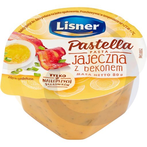 Lisner Pastella jajko z bekonem 80g/6szt  kod:5900344801620