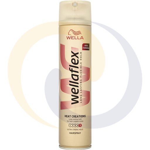 Procter & Gamble Chemia Lakier do włosów Wellaflex 250ml stylizacja na gorąco kod:4056800965847