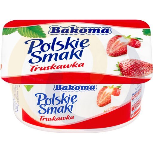 Bakoma Polskie Smaki deser jogurtowy z truska 120g/16szt  kod:5900197013539