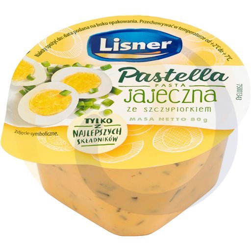 Lisner Pastella jajeczna ze szczypiorkiem 80g/6szt  kod:5900344035100