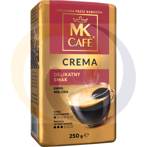 MK Crema vakuumgemahlener Kaffee 250g/12 Stück Strauss