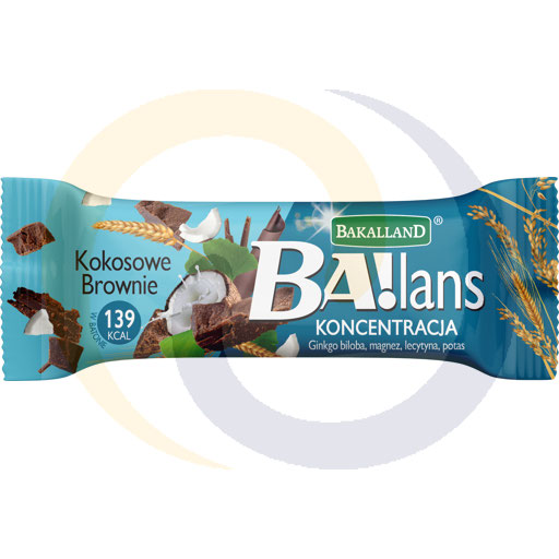 Bakalland Baton Ballans koncentracja kokos.bro 35g/20szt  kod:5900749628617