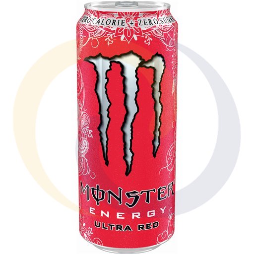 Coca-Cola energy Energy Drink Monster Ultra Red pusz 0,5l/12s  Coca-Cola kod:5060337501156