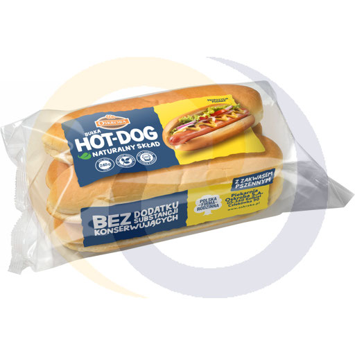 Bułka Hot-dog Naturalny skład 240g/8szt Oskroba (62.4987)