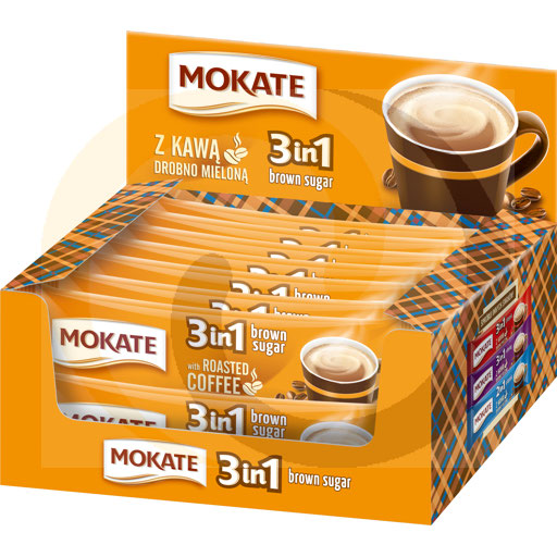 Mokate - kawy Kawa 3w1 Brown Sugar mix paluszek 17g/15szt/8dis Mokate kod:5900649067523