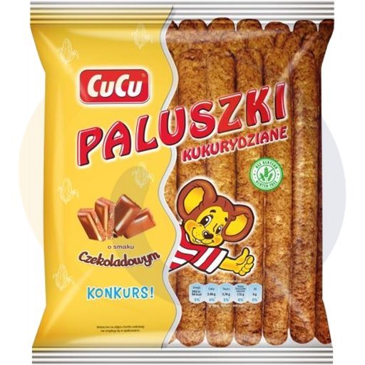 Guzik Paluszki kukur.o sm.czekolady CuCu 80g/20szt  kod:5907624300378