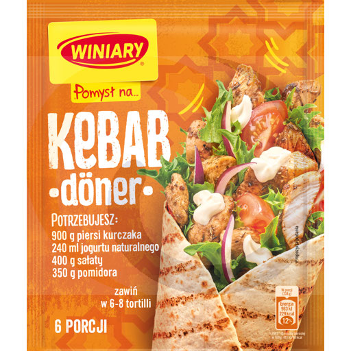 POMYSŁ NA Kebab 28g/28szt Winiary