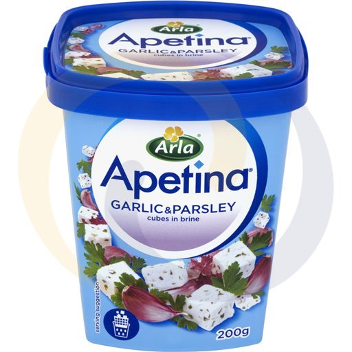 Arla Foods Ser Apetina w kost. 200g/6szt czosnek i pietr. Arla kod:5760466867597