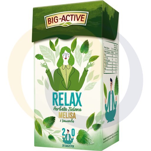 Herbapol Herbata BA lifestyle relax+mel 1,5g*20t/12szt  kod:5900956700151