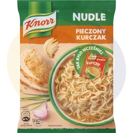 Knorr Zupa Nudle Pieczony kurczak 61g/22szt  kod:8714100666630
