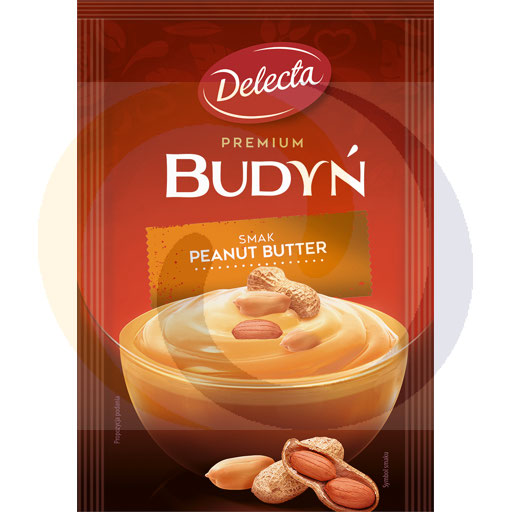 Delecta Budyń PREMIUM o smaku peanut butter 47g/20szt  kod:5900983024657