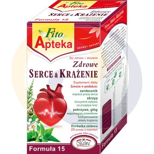 Herbata Fito Apteka Serce i Krążenie 20t/10szt Malwa (45.4144)