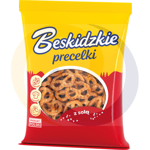 Beskidzkie pretzels with salt 140g/18pcs Aksam